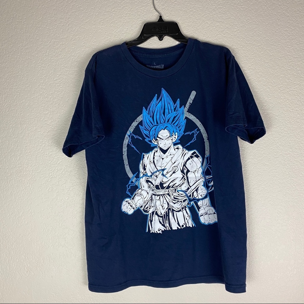 Vintage Dragonballz Goku Shirt Super Saiyan Large - Picture 1 of 6